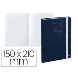 LIBRETA QUO VADIS LIFE JOURNAL DOTS METODO BULLET 15X21 CM 215 HOJAS 90 GR TAPA AZUL OSCURO