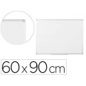 PIZARRA BLANCA BI-OFFICE EARTH LACADA MAGNETICA MARCO DE ALUMINIO 600X900 MM