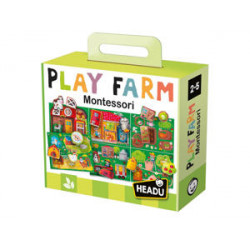 JUEGO DIDACTICO HEADU BABY PLAY FARM MONTESSORI