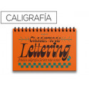 CUADERNO RUBIO LETTERING CALIGRAFIA PRACTICA CURIOOS PASO A PASO ENCUADERNACION ESPIRAL TAPA DURA 21