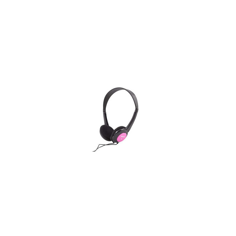 AURICULARES MAXELL INFANTIL DIADEMA JACK 3,5 MM LONGITUD CABEL 1,2 MT COLOR ROSA