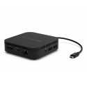 ADAPTADOR BELKIN F4U110BT USB-C DISPLAYPORT HDMI USB-A ENTRADA/SALIDA DE AUDIO ETHERNET COLOR NEGRO