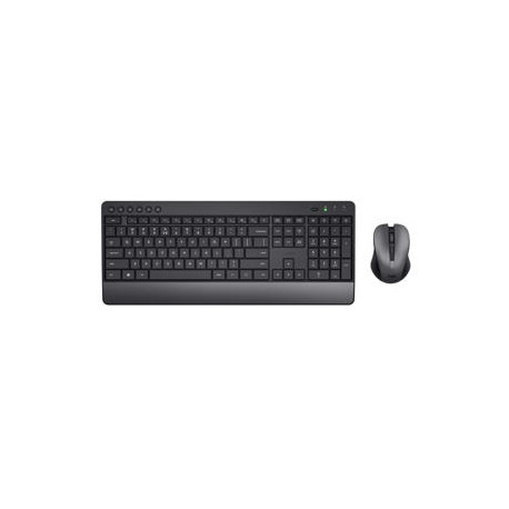 SET TECLADO + RATON TRUST TREZO INALAMBRICO ECO USB MICRO COLOR NEGRO