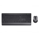 SET TECLADO + RATON TRUST TREZO INALAMBRICO ECO USB MICRO COLOR NEGRO