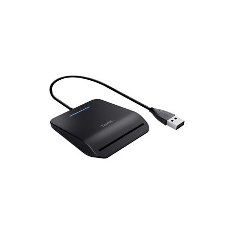 LECTOR DE TARJETAS TRUST PRIMO DNI SMARTCARD USB-A COLOR NEGRO