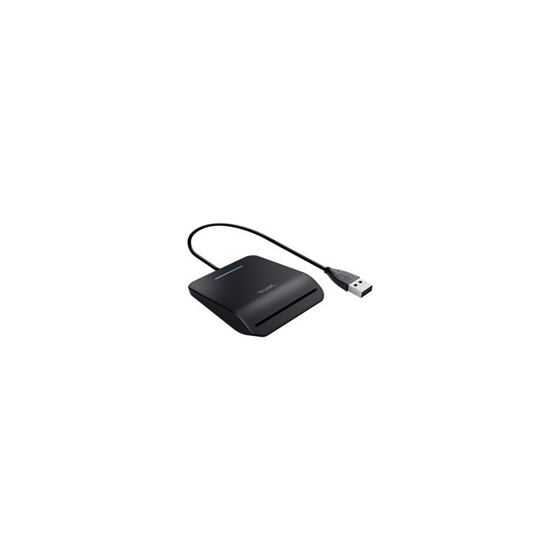 LECTOR DE TARJETAS TRUST PRIMO DNI SMARTCARD USB-A COLOR NEGRO