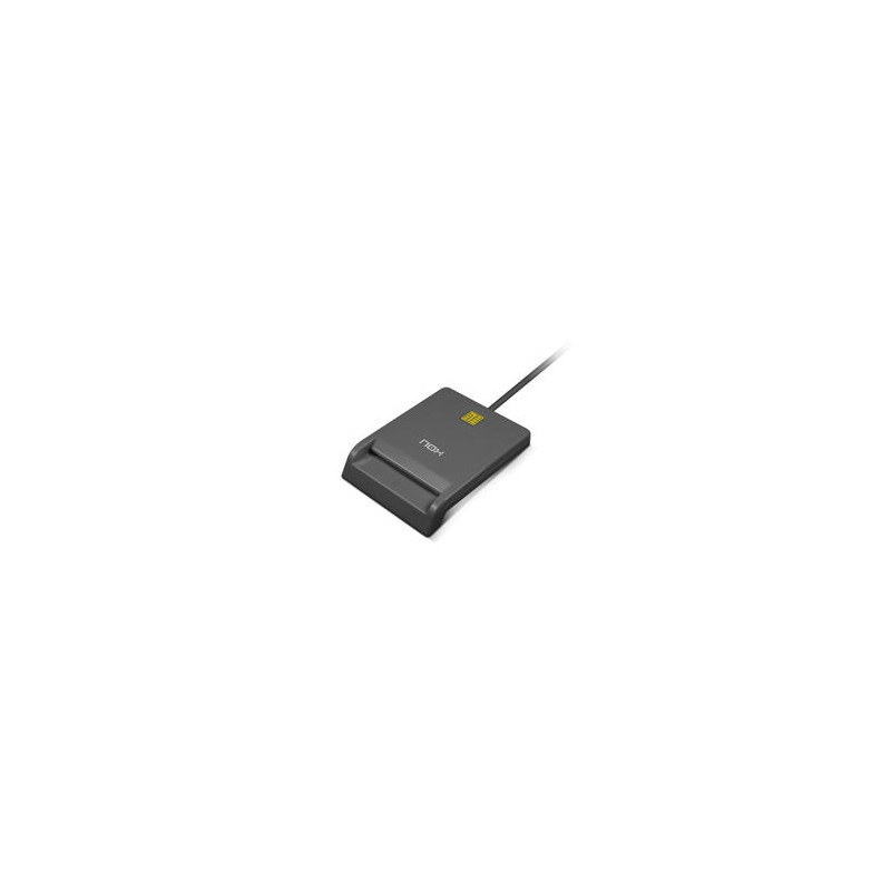 LECTOR DE TARJETAS INTELIGENTES NOX USB 2.0 COLOR NEGRO