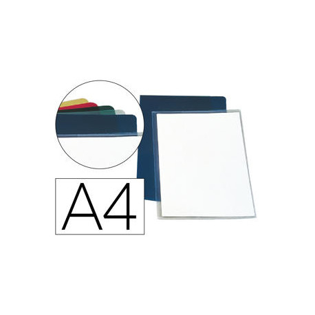 CARPETA DOSSIER U?ERO PLASTICO ESSELTE FOLIO PVC TRANSPARENTE 140 MC CAJA DE 100 UNIDADES