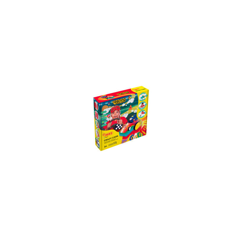 JUEGO JOVI PLASTILINA JOVITECH CRAZY CARS FANTASY KIT