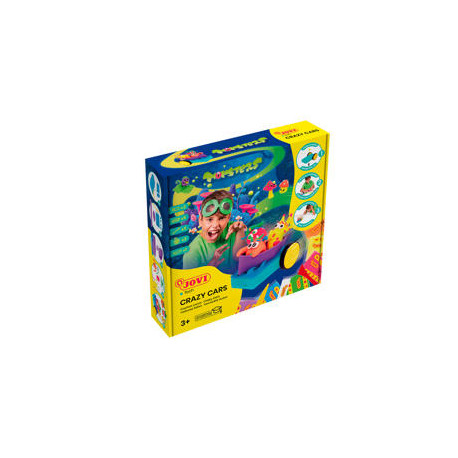 JUEGO JOVI PLASTILINA JOVITECH CRAZY CARS MONSTERS KIT