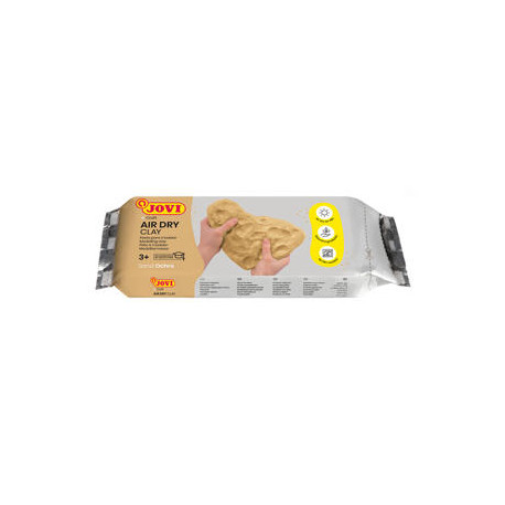 PASTA JOVI PARA MODELAR AIR DRY CLAY 250 GR COLOR OCRE