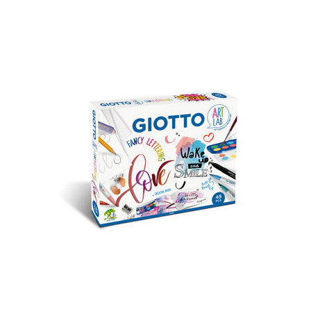 SET CREATIVO GIOTTO ART LAB FANCY LETTERING