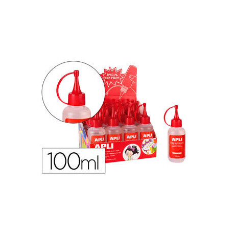 COLA DE SILICONA APLI BOTE 100 ML