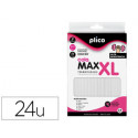 BARRA TERMOFUSIBLE PLICO COLA EXTRAFUERTE MAX XL 11,5 MM DE DIAMETRO X 200 MM DE ALTO BLISTER DE 24 