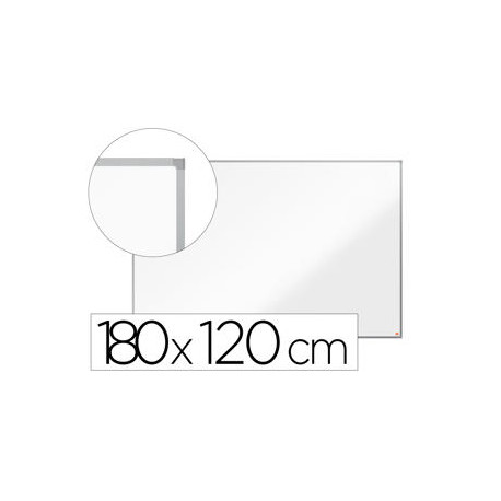 PIZARRA BLANCA NOBO ESSENCE ACERO LACADO 1800X1200 MM