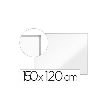 PIZARRA BLANCA NOBO ESSENCE ACERO LACADO 1500X1200 MM