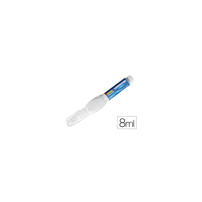 CORRECTOR IMEDIO LAPIZ ROLLER PUNTA METALICA 8 ML