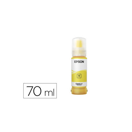 TINTA EPSON T114 ECO TANK ET-8500 / 8550 AMARILLO BOTELLA 70 ML