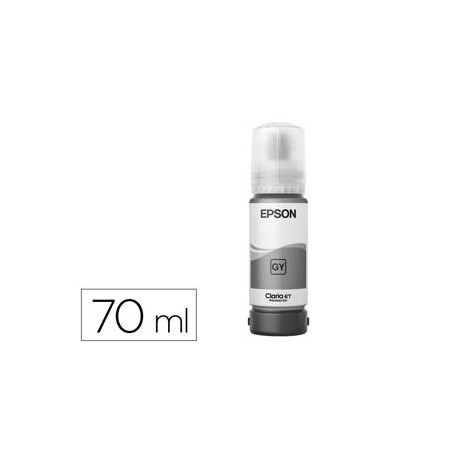 TINTA EPSON T114 ECO TANK ET-8500 / 8550 GRIS BOTELLA 70 ML