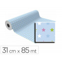 PAPEL DE REGALO BASIKA IN2104-A BOBINA ANCHO 31 CM LONGITUD 85 M PESO 2 KG GRAMAJE 60 GR