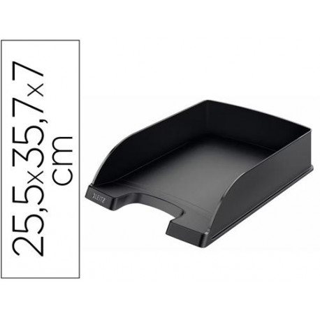 BANDEJA SOBREMESA PLASTICO LEITZ RECYCLE NEGRO 255X357X70 MM