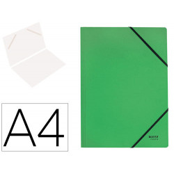 CARPETA LEITZ RECYCLE GOMAS DIN A4 CARTON RECICLABLE 100% VERDE