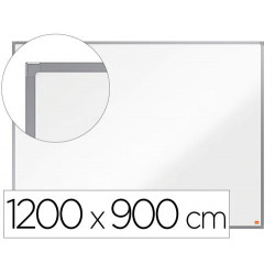 PIZARRA BLANCA NOBO ESSENCE ACERO VITRIFICADO MAGNETICA 1200X900 MM