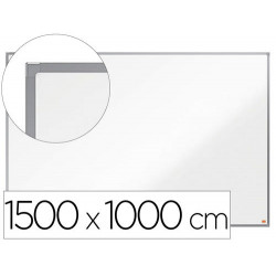 PIZARRA BLANCA NOBO ESSENCE ACERO VITRIFICADO MAGNETICA 1500X1000 MM