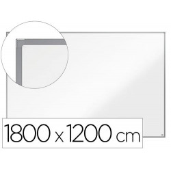 PIZARRA BLANCA NOBO ESSENCE ACERO VITRIFICADO MAGNETICA 1800X1200 MM