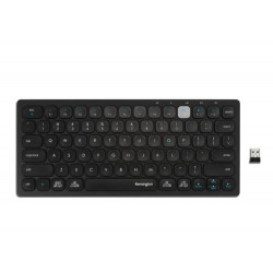 TECLADO KENSINGTON COMPACT INALAMBRICO DUAL USB 3.0 COLOR NEGRO 288X125X21 MM