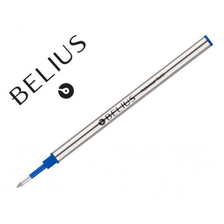 RECAMBIO ROLLER BELIUS AZUL 0,7 MM CAJA 3 UNIDADES