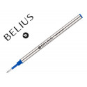 RECAMBIO ROLLER BELIUS AZUL 0,7 MM CAJA 3 UNIDADES