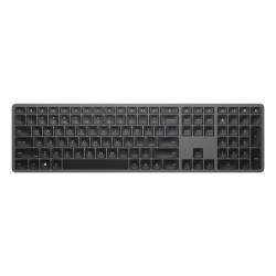 TECLADO HP 975 DUAL INALAMBRICO BLUETOOTH 5.0 RETROILUMINACION USB-C COLOR GRIS