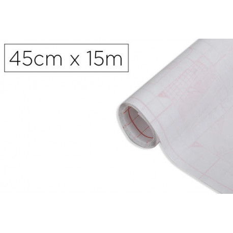 ROLLO ADHESIVO D-C-FIX TRANSPARENTE ANCHO 45 CM LARGO 15 MT