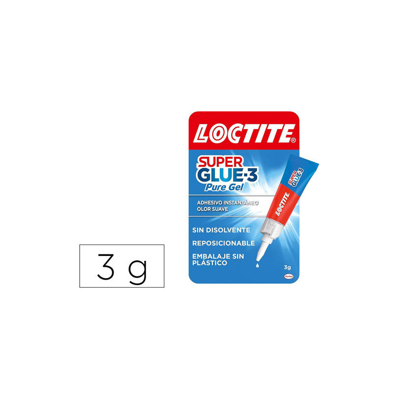 PEGAMENTO LOCTITE 3 GR ADHESIVO INSTANTANEO GEL REPOSICIONABLE