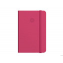 CUADERNO CON GOMILLA ANTARTIK NOTES TAPA BLANDA A5 HOJAS RAYAS BURDEOS 80 HOJAS 80 GR FSC