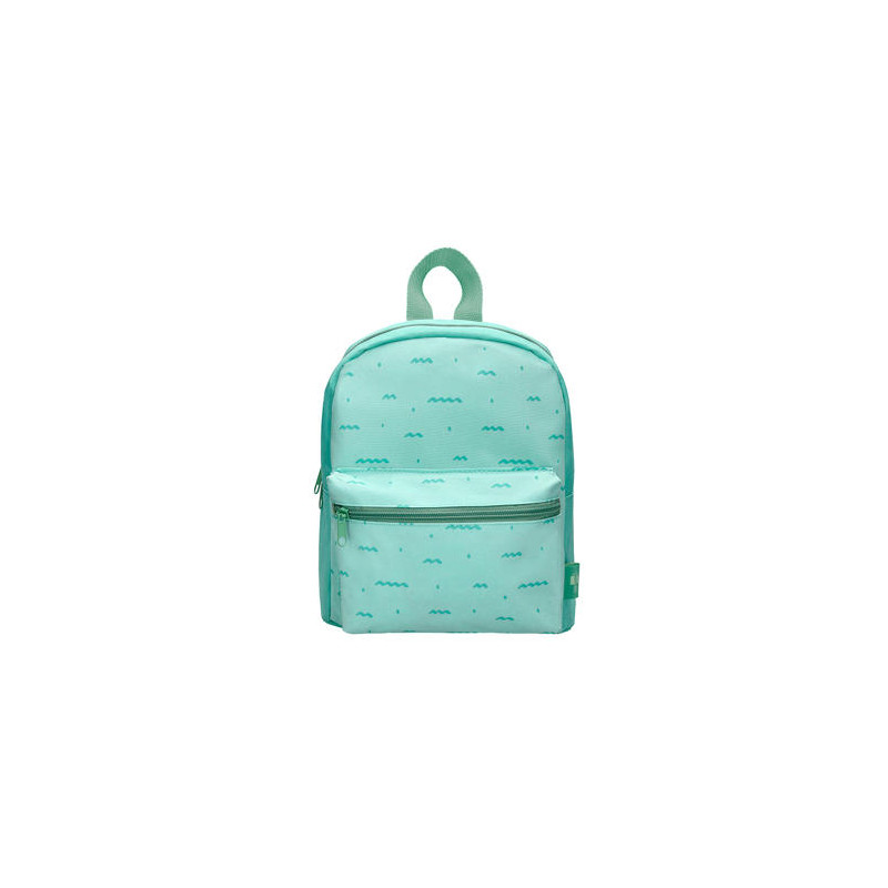 CARTERA PREESCOLAR LIDERPAPEL MOCHILA INFANTIL DISE?O VERDE 250X115X210 MM