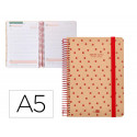 AGENDA ESCOLAR LIDERPAPEL A?O 24 - 25 ESCOLAR CLASSIC SMILE D?A P?GINA A5 TETRA