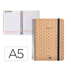 AGENDA ESCOLAR LIDERPAPEL A?O 24 - 25 ESCOLAR CLASSIC STARS D?A P?GINA A5 TETRA