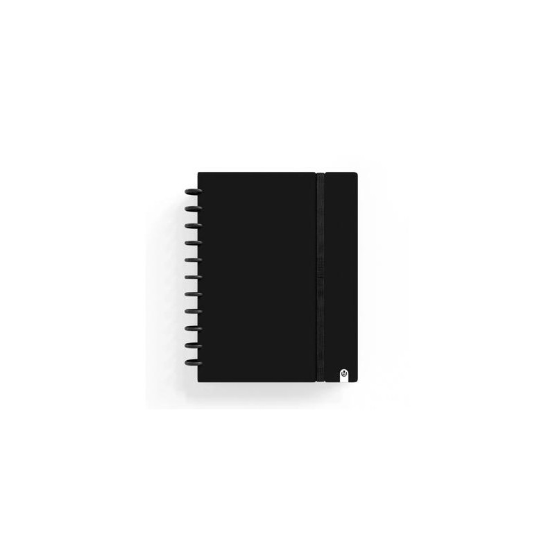 CUADERNO CARCHIVO INGENIOX FOAM A4 80H CUADRICULA NEGRO