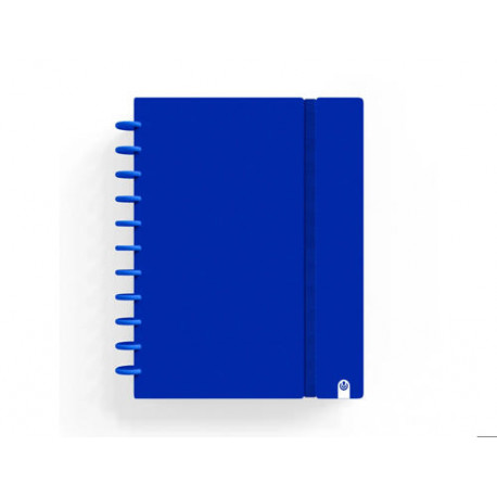 CUADERNO CARCHIVO INGENIOX FOAM A4 80H CUADRICULA AZUL OSC