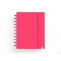 CUADERNO CARCHIVO INGENIOX FOAM A4 80H CUADRICULA ROJO