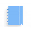 CUADERNO CARCHIVO INGENIOX FOAM A4 80H CUADRICULA AZUL PASTEL