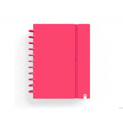 CUADERNO CARCHIVO INGENIOX FOAM A5 80H CUADRICULA ROJO