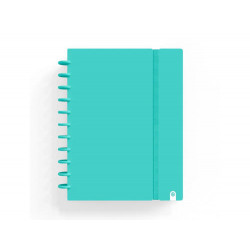 CUADERNO CARCHIVO INGENIOX FOAM A5 80H CUADRICULA MENTA PASTEL