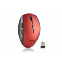 RATON NGS BEE 800/1200/1600 DPI INALAMBRICO 5 BOTONES RECEPTOR USB-A 2,4 GHZ COLOR ROJO