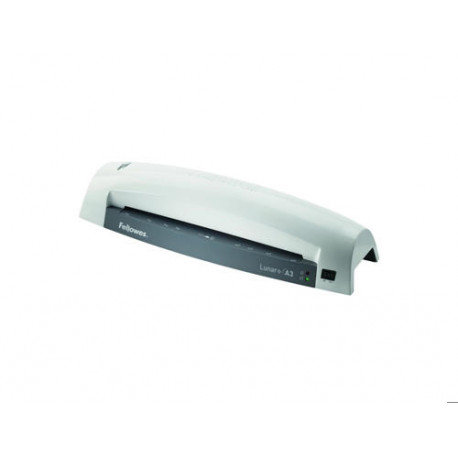 PLASTIFICADORA FELLOWES LUNAR A3 2 RODILLOS SISTEMA ANTIATASCOS HASTA 125 MICRAS COLOR BLANCO