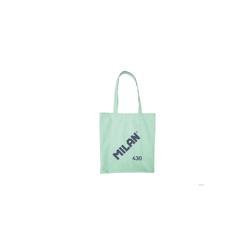 BOLSA CON ASAS MILAN TOTE BAG SERIE 1918 COLOR VERDE 380X410 MM