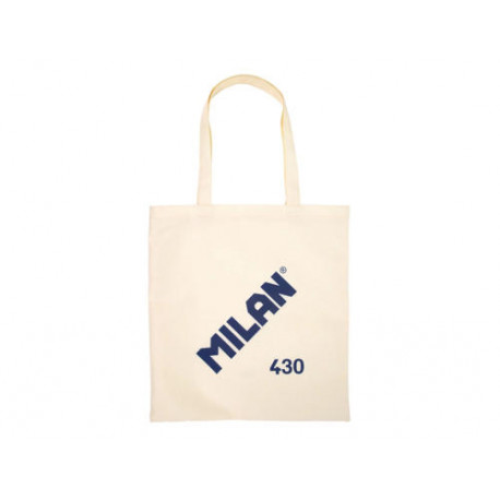 BOLSA CON ASAS MILAN TOTE BAG SERIE 1918 COLOR BEIGE 380X410 MM