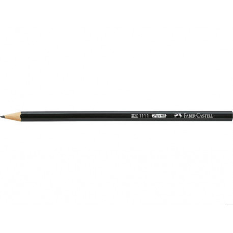 LAPICES DE GRAFITO FABER CASTELL BLACKMATT 1111 HB